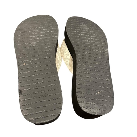 Mellow Mat yellow box platform sandals flip flops size 11 new without box - Picture 4 of 4